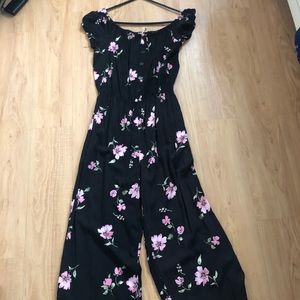 Tilly’s off the shoulder jumpsuit